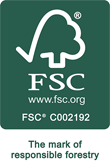 FSC Seal - The mark of responsible forestry - opens in a new window