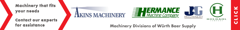 Our machinery experts can help … Akins Machinery or Hermance Machine Company banner
