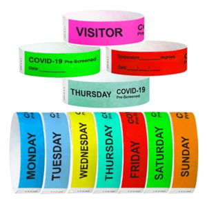 Category image for Daily COVID Pre-Screening Wristbands