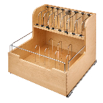 Product: Food Storage Container Organizer - for 24