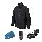 Product: Heated Jacket Kit with Portable Power Adapter, Black - M, L, XL, 2XL, 3XL