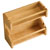 Product: Cabinet Door Spice Racks, Wood - Solid Maple Two Tier Wood Spice Racks