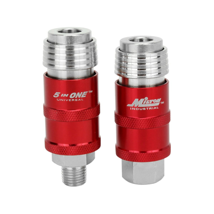 Product Image: 5-in-ONE™ Universal Safety Exhaust Quick-Connect Industrial Coupler