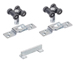 Product: Grant 150E Series Single Sliding Door Hardware Sets - Without Track