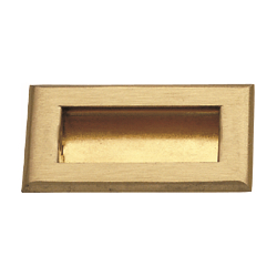 Product Image: Recessed Pulls Series, Solid Brass Recessed Pulls