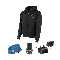 Product: Heated Hoodie Kit with Portable Power Adapter, Black - M, L, XL, 2XL, 3XL