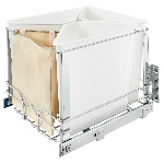 Product: Bottom Mount Recycle Center w/ Pull-Outs - Soft-Close, Triple Plastic Bins