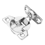 Product: 105° Self-Closing Concealed Hinges - Polished Nickel, Face Frame, 1-3/8