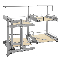 Product: Blind Corner Units with Soft-Close - Two-Tier Pivot-Out Blind Corner Set with Maple Shelves