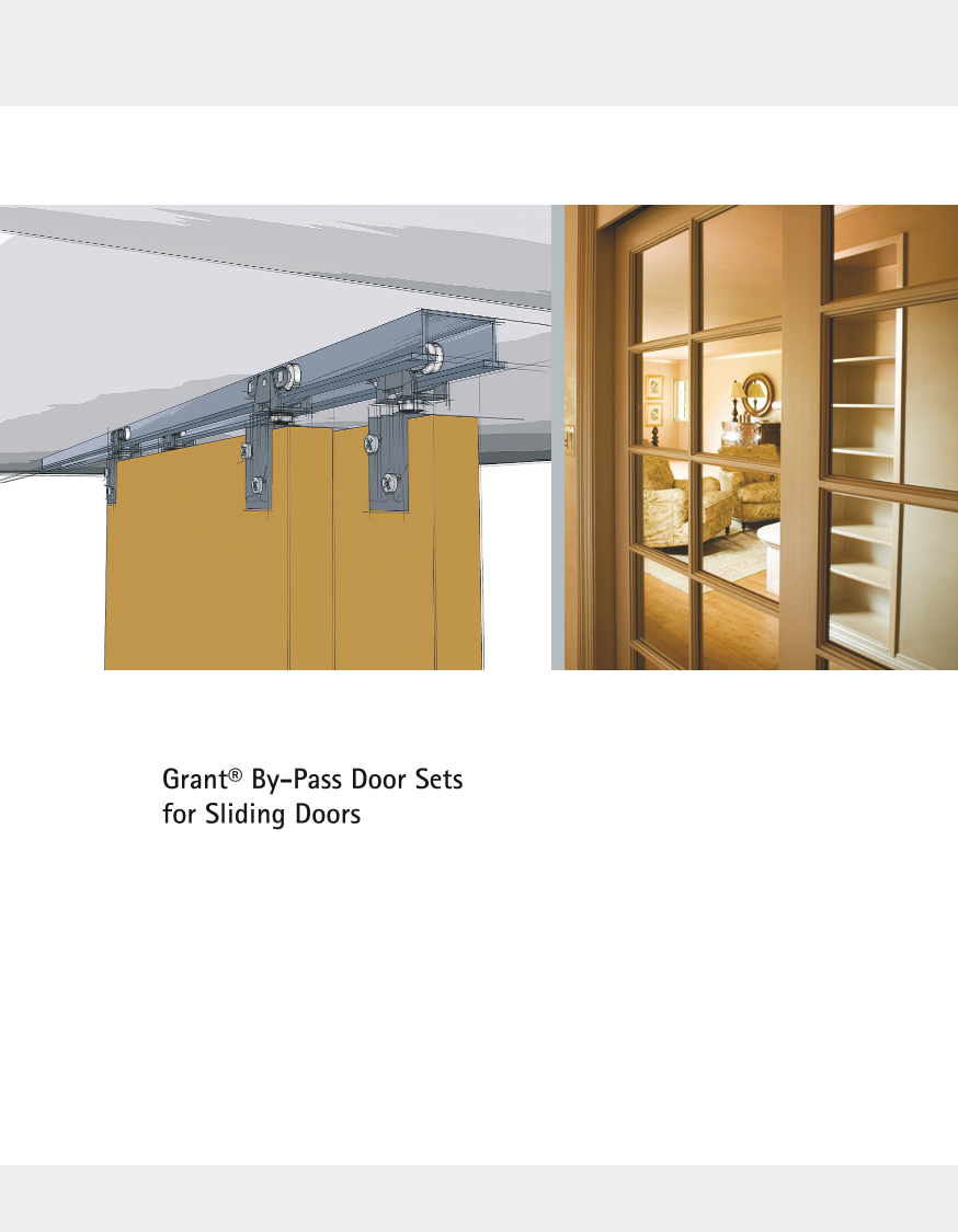 Grant By Pass Door Sets For Sliding Doors