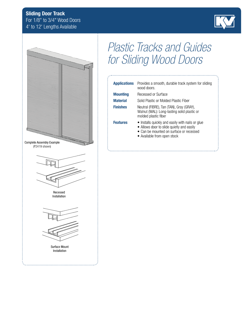 Wurth Baer Supply Company Laminate Slides Hinges